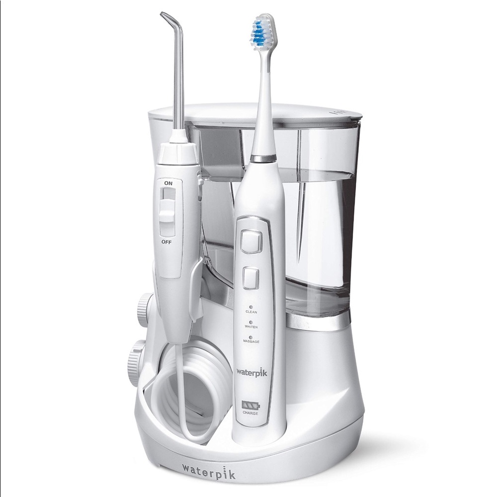 Waterpik water flosser + sonic toothbrush